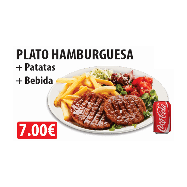Plato Hamburgesa